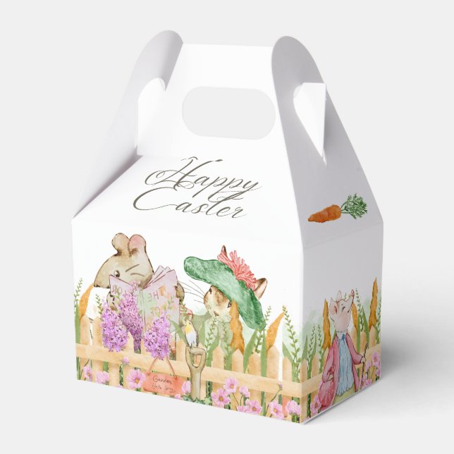 Peter Rabbit Easter Party Favour Box  (Front Side)