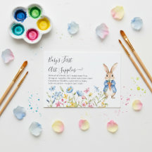 Peter Rabbit Floral Baby's First Art Supplies  