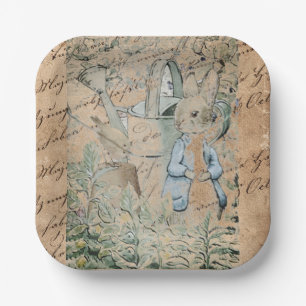 Peter Rabbit ( garden)  Paper Plates