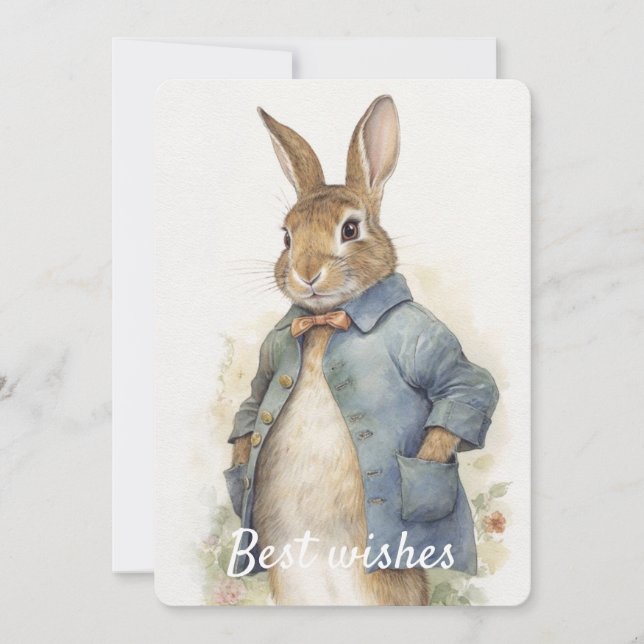 Peter Rabbit Greeting card (Front)