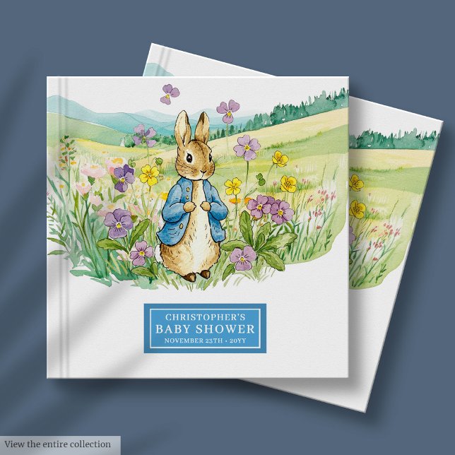 Peter Rabbit Guest Book for Baby Shower (Peter Rabbit Guest Book for Baby Shower)