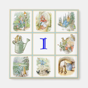 PETER RABBIT images personalised with the letter H Magnet