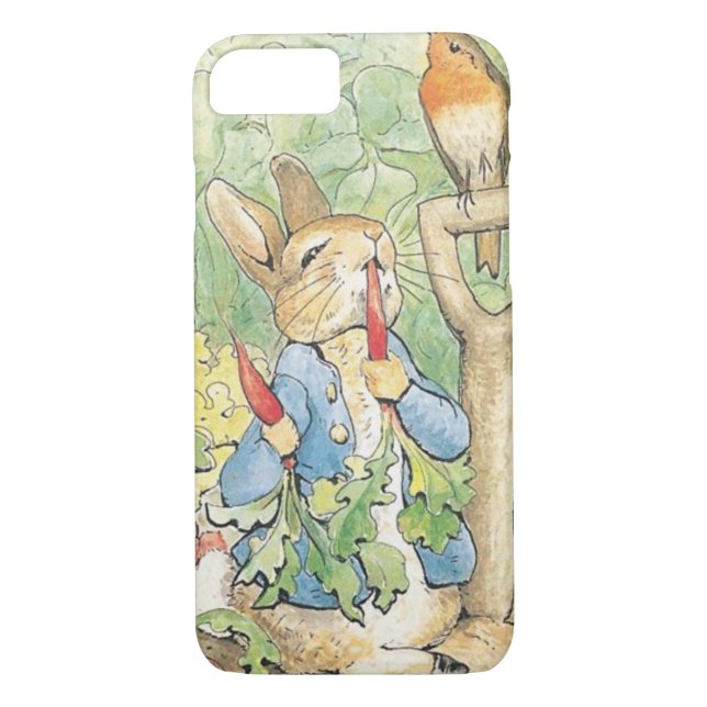 Peter Rabbit In The Garden - Beatrix Potter Case-Mate iPhone Case (Back)