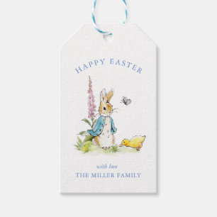 Peter Rabbit in the garden Easter Gift Tags