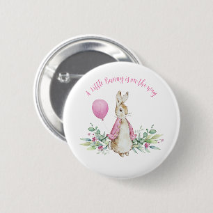 Peter Rabbit Little is on the way 6 Cm Round Badge