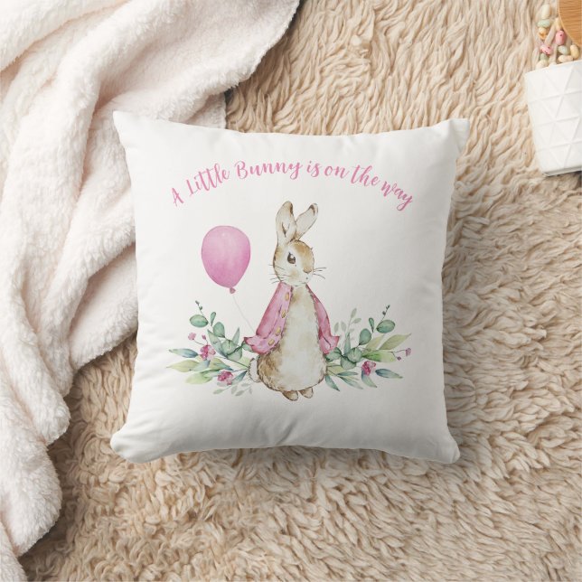 Peter Rabbit Little is on the way Cushion (Blanket)