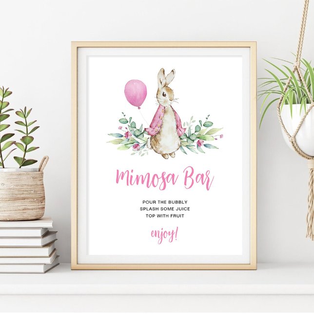 Peter Rabbit Mimosa Bar Poster (Creator Uploaded)