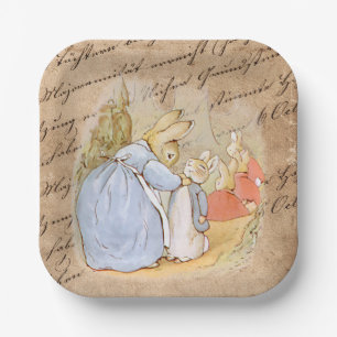 Peter Rabbit (mum)  Paper Plates