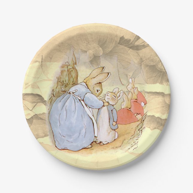 Peter Rabbit (mum)  Paper Plates (Front)