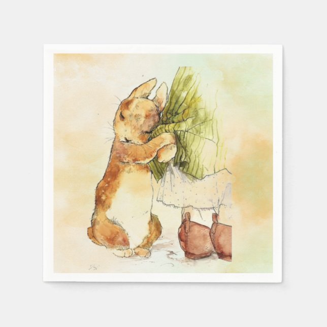 Peter Rabbit  Napkin (Front)