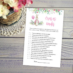 Peter Rabbit Over or Under Baby Game