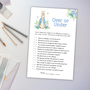 Peter Rabbit Over or Under Baby Game