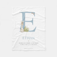 Peter Rabbit | Personalized Letter E