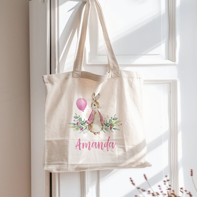 Peter Rabbit Pink Tote Bag (Creator Uploaded)