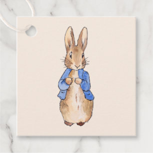 Peter Rabbit  Square Favour Tags