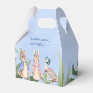 Peter Rabbit Storybook Characters Baby Shower  Favour Box