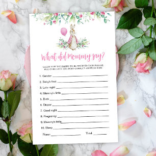 Peter Rabbit What Did Mummy Say Game