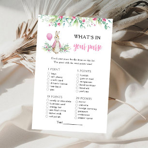 Peter Rabbit What's in your Purse Baby Game