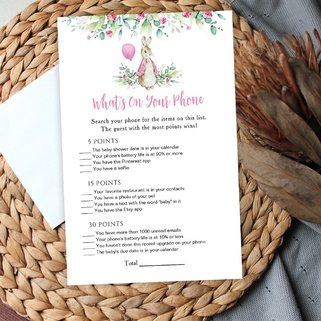 Peter Rabbit What's on Your Phone Baby Game (Creator Uploaded)