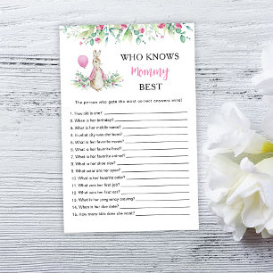 Peter Rabbit Who knows Mummy best Game