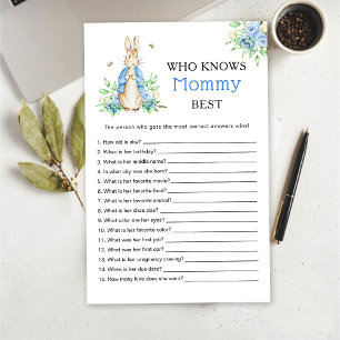 Peter Rabbit Who knows Mummy best Game