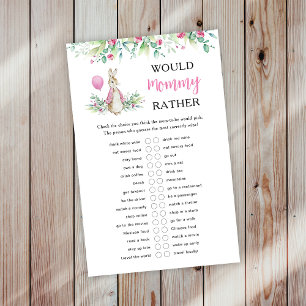 Peter Rabbit Would Mummy Rather Baby Game