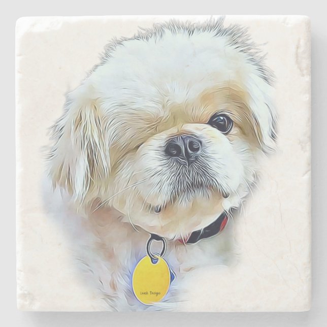 Peter Rottentail Stone Coaster (Front)