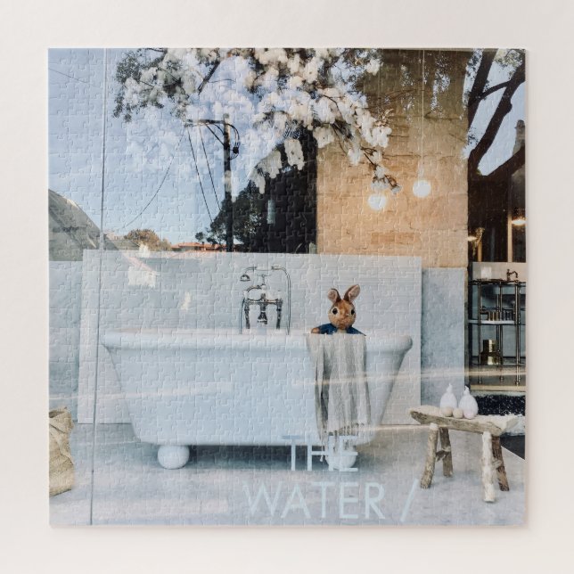 Peter Takes a Bath Jigsaw Puzzle (Vertical)