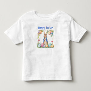 Peter the Easter Rabbit Easter Eggs Happy Easter Toddler T-Shirt