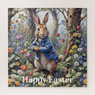 Peter the Easter Rabbit Happy Easter Jigsaw Puzzle