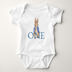 Peter the Rabbit 1st Birthday Baby Bodysuit