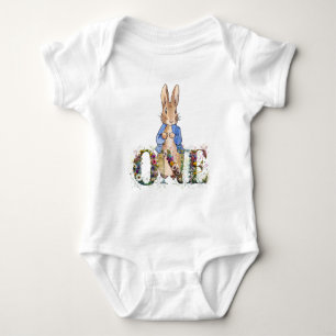Peter the Rabbit 1st Birthday Baby Bodysuit
