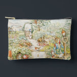Peter the rabbit  accessory pouch<br><div class="desc">Peter the rabbit in Mr. Mc Gregor's vegetable garden.</div>
