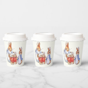 Peter the rabbit and Josephine bunny  Paper Cups
