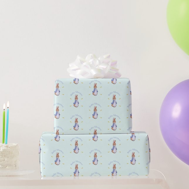 Peter the rabbit Baby Shower Wrapping Paper (Party Gifts)