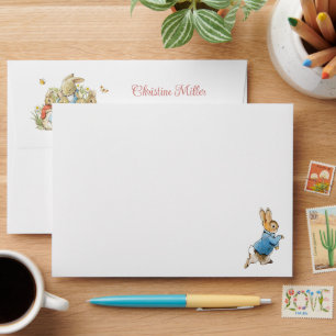 Peter the Rabbit Beatrix Potter Envelope