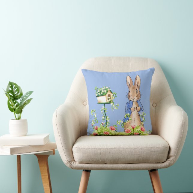 Peter the rabbit bird house cushion (Chair)