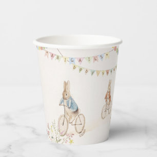 Peter the Rabbit Bunny Gender Neutral Baby Shower Paper Cups