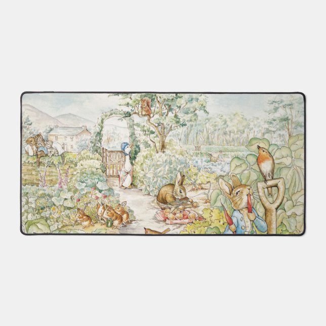 Peter the Rabbit  Desk Mat (Front)