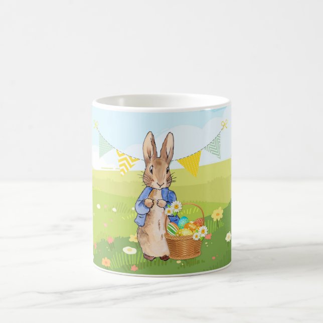 Peter the Rabbit Easter Bunny Rabbit Coffee Mug (Center)