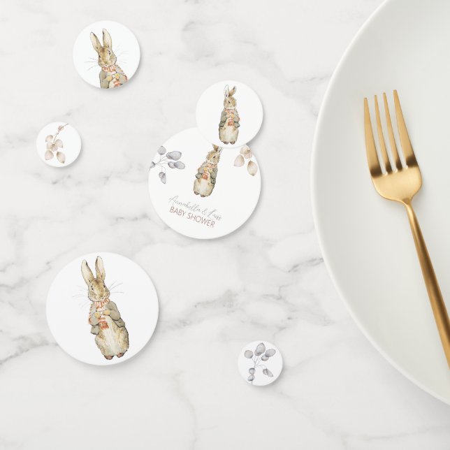 Peter the Rabbit Fall Autumn Winter Baby Shower Confetti (Group)