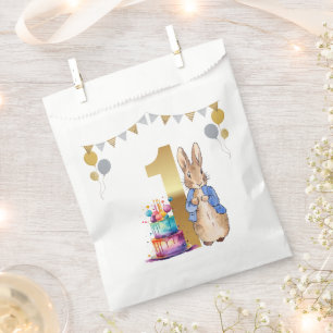 Peter the Rabbit First Birthday Favour Bags