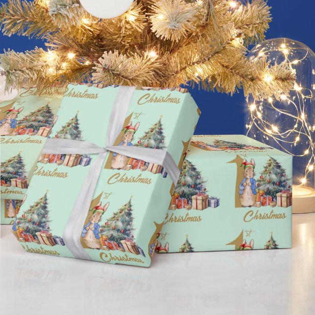 Peter the Rabbit First Christmas Wrapping Paper (Holidays)