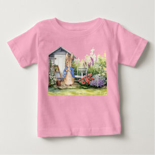 Peter the Rabbit Garden Shed Baby T-Shirt