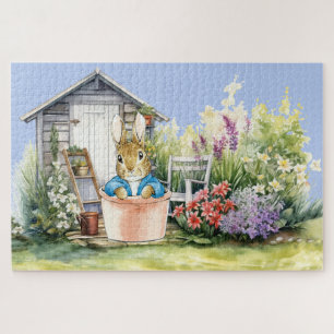 Peter the Rabbit Garden Shed Jigsaw Puzzle