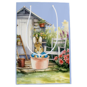 Peter the Rabbit Garden Shed Medium Gift Bag