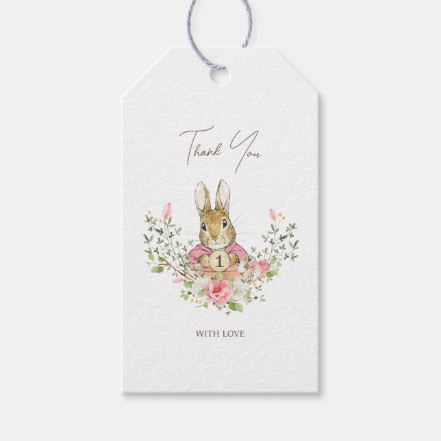Peter the Rabbit Gift Tags (Front)