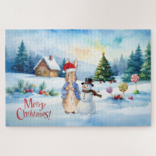 Peter the rabbit Ginger bread house Jigsaw Puzzle (Horizontal)