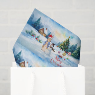Peter the rabbit Ginger bread house Tissue Paper