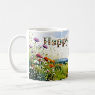 Peter the Rabbit Happy Easter Coffee Mug